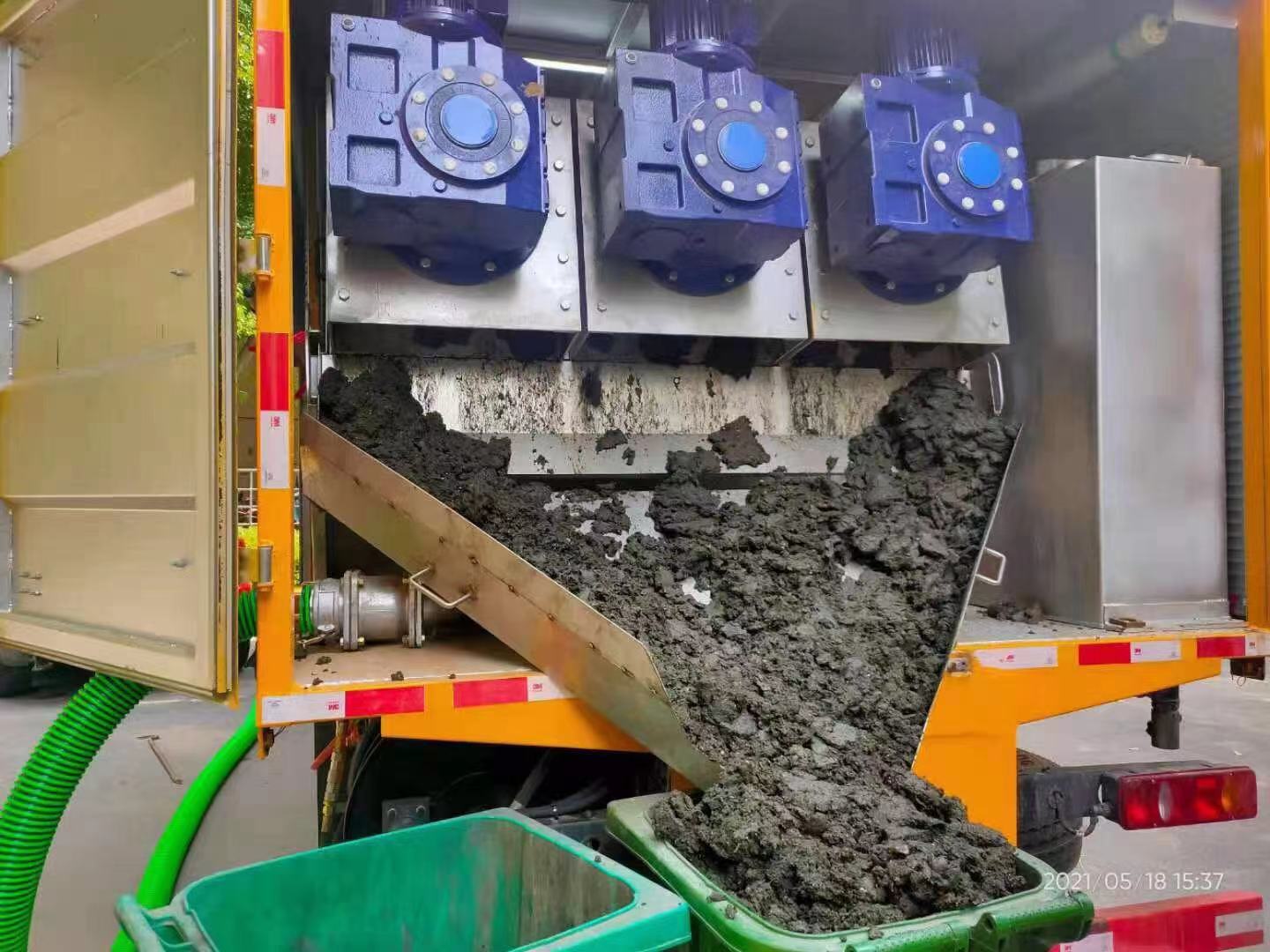 阿克苏化粪池清掏城市维护站-泥浆净化干湿分离处理